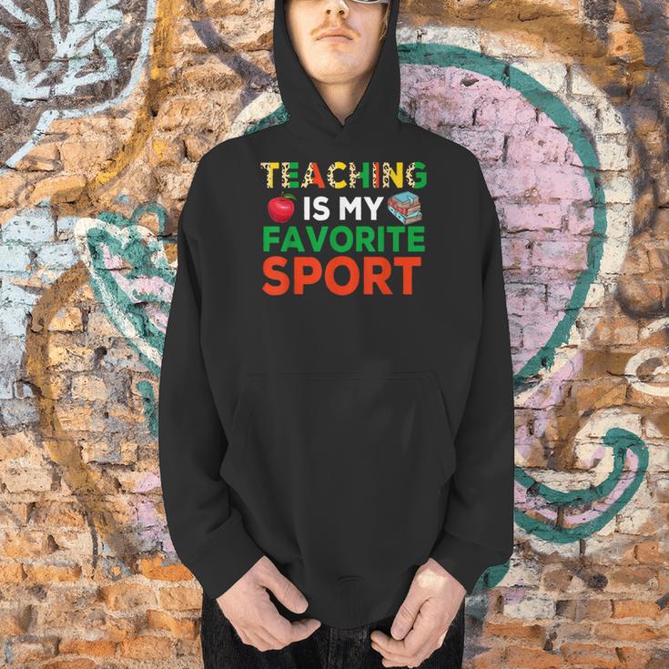 Teacher Is My Favorite Sport Teacher Teaching Lover Men Hoodie, gift for family, gift for coworker Teacher Is My Favorite Sport Teacher Teaching Lover Men Hoodie, gift for family, gift for coworker