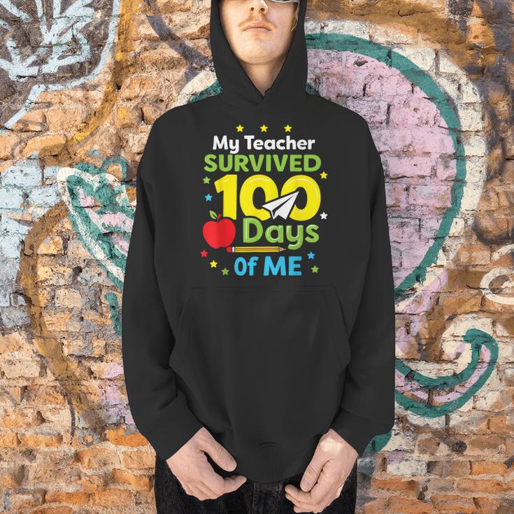 My Teacher Survived 100 Days Of Me Men Hoodie, gift for family, gift for coworker My Teacher Survived 100 Days Of Me Men Hoodie, gift for family, gift for coworker
