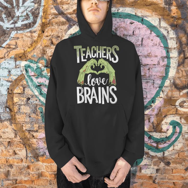 Teachers Love Zombie Teacher Halloween Fun Men Hoodie, gift for family, gift for coworker