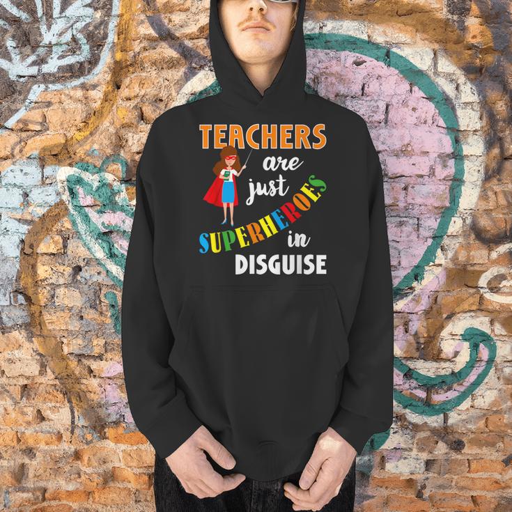 Teachers Are Superheroes Graduation School Teachers Men Hoodie, gift for family, gift for coworker Teachers Are Superheroes Graduation School Teachers Men Hoodie, gift for family, gift for coworker