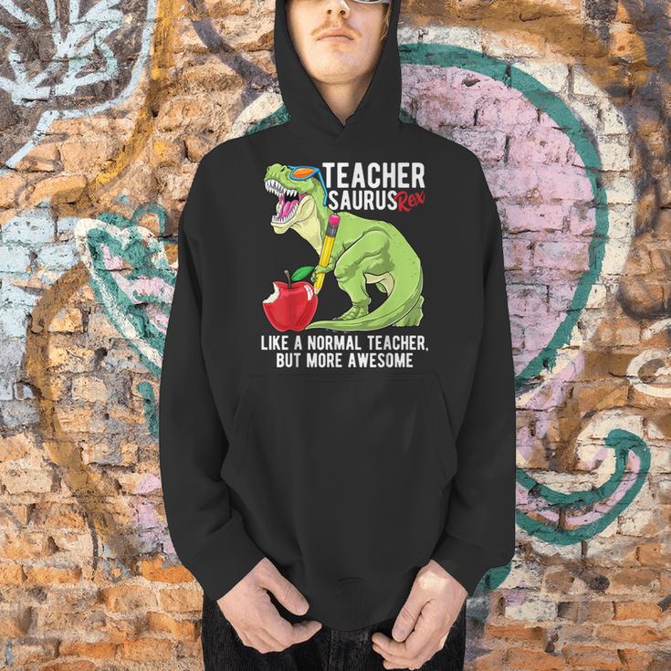 Teachersaurus Rex Dinosaur Like A Normal Teacher Saurus Men Hoodie, gift for family, gift for coworker Teachersaurus Rex Dinosaur Like A Normal Teacher Saurus Men Hoodie, gift for family, gift for coworker