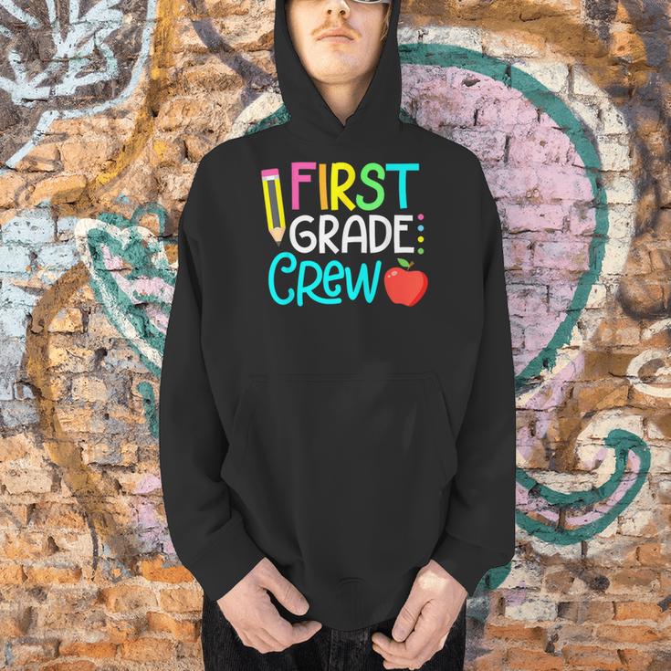 Team 1st Grade Crew Back To School 1st Grade Teacher Kids Men Hoodie, gift for family, gift for coworker Team 1st Grade Crew Back To School 1st Grade Teacher Kids Men Hoodie, gift for family, gift for coworker