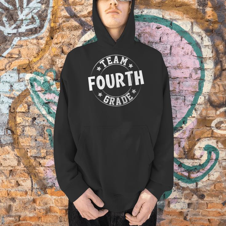 Team Fourth Grade Teacher Student Back To School 4th Grade Men Hoodie, 4th Grade Teacher Hoodies, gift for family, gift for coworker