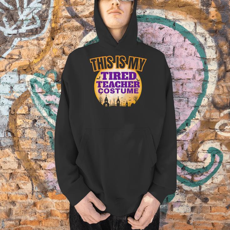 This Is My Tired Teacher Costume Halloween Teachers Men Hoodie, gift for family, gift for coworker This Is My Tired Teacher Costume Halloween Teachers Men Hoodie, gift for family, gift for coworker