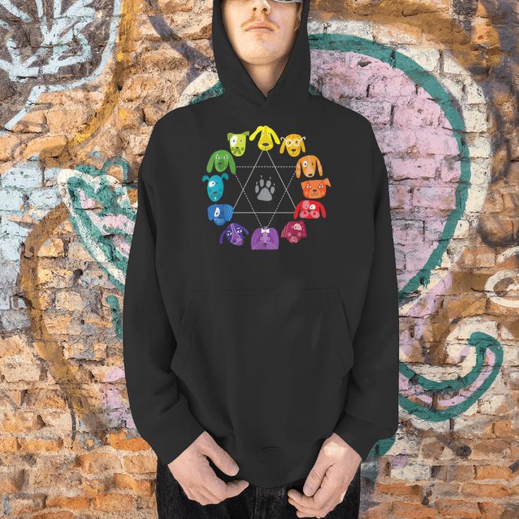 Unique For Artists By ADS Color Wheel Educational Art Teacher Dog Themed Artist Small Men Hoodie, gift for family, gift for coworker Unique For Artists By ADS Color Wheel Educational Art Teacher Dog Themed Artist Small Men Hoodie, gift for family, gift for coworker