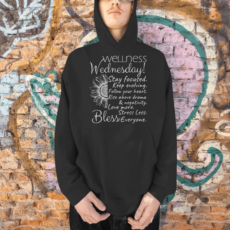 Wellness Wednesday Nurse Counselor Teacher Quotes Men Hoodie, gift for family, gift for coworker Wellness Wednesday Nurse Counselor Teacher Quotes Men Hoodie, gift for family, gift for coworker