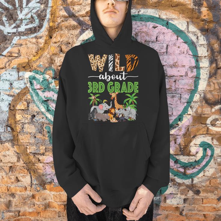 Wild About 3rd Grade Teacher Student Third Grade Zoo Safari Men Hoodie, gift for family, gift for coworker Wild About 3rd Grade Teacher Student Third Grade Zoo Safari Men Hoodie, gift for family, gift for coworker