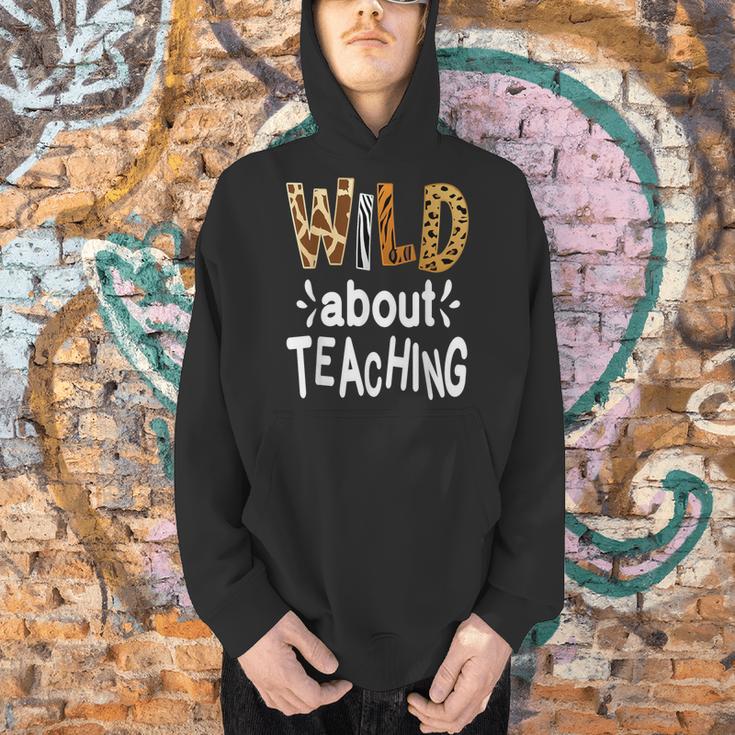 Wild About Teaching Teacher Student First Day Of School Men Hoodie, gift for family, gift for coworker Wild About Teaching Teacher Student First Day Of School Men Hoodie, gift for family, gift for coworker