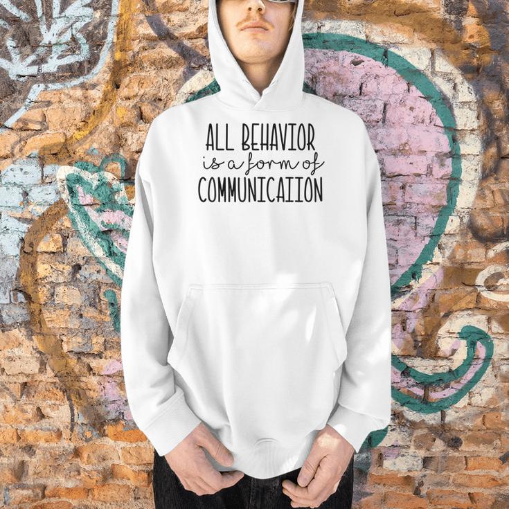 All Behavior Is A Form Of Communication SPED Teacher Autism Men Women Men Hoodie, gift for family, gift for coworker All Behavior Is A Form Of Communication SPED Teacher Autism Men Women Men Hoodie, gift for family, gift for coworker