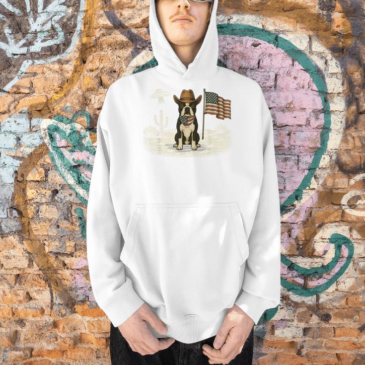 Boston Terrier 4th Of July US American Flag Dog Patriotic Men Hoodie, Patriotic Boston Terrier Hoodies, American Boston Terrier Hoodies, Boston Terrier 4th Of July Hoodies, gift for family, gift for coworker