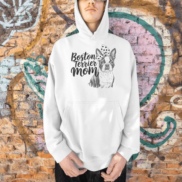 Boston Terrier Dog Bostie Mom Idea For Women Men Hoodie, Boston Terrier Mom Hoodies, gift for family, gift for coworker