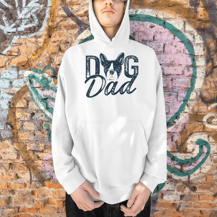 Boston Terrier Dog Dad Men Hoodie, Boston Terrier Dad Hoodies, gift for family, gift for coworker