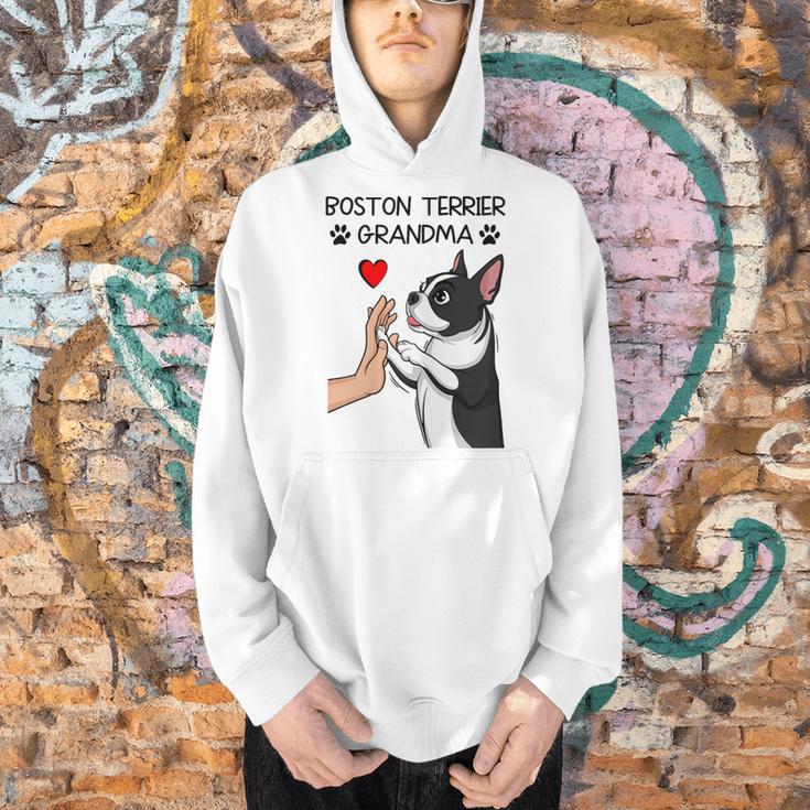 Boston Terrier Grandma Mother's Day Dog Mom Men Hoodie, Boston Terrier Mom Hoodies, gift for family, gift for coworker