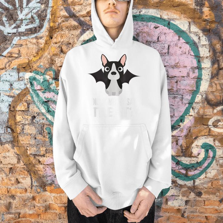 Boston Terrier Halloween Shirt Did Someone Say Treat Men Hoodie, Boston Terrier Halloween Hoodies, gift for family, gift for coworker