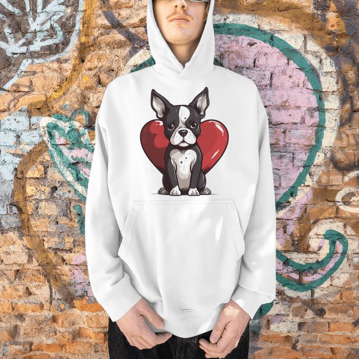 Boston Terrier Mom Dad Bostie Dog Lover Valentines Day Men Hoodie, Boston Terrier Mom Hoodies, Boston Terrier Dad Hoodies, gift for family, gift for coworker