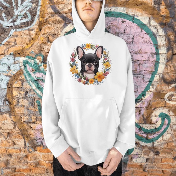 Boston Terrier Mom Floral Bostie Dog Lover Flowers Cute Men Hoodie, Boston Terrier Mom Hoodies, gift for family, gift for coworker