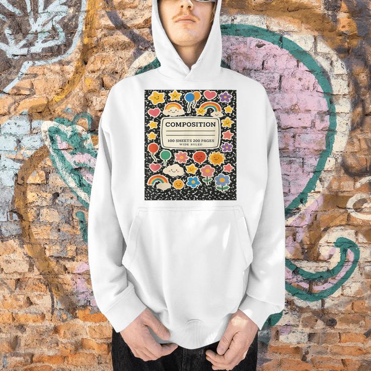 Composition Notebook Costume Teacher Matching Halloween Book Men Hoodie, gift for family, gift for coworker Composition Notebook Costume Teacher Matching Halloween Book Men Hoodie, gift for family, gift for coworker