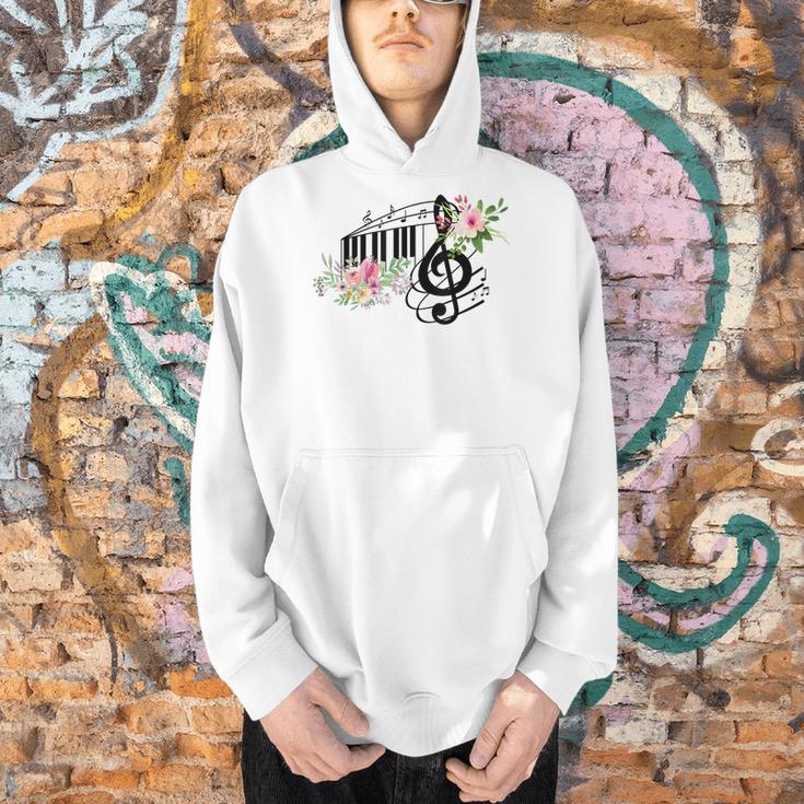 Cut Music Teacher Shirt With a Piano Keys Notes And Flowers Men Hoodie, gift for family, gift for coworker Cut Music Teacher Shirt With a Piano Keys Notes And Flowers Men Hoodie, gift for family, gift for coworker