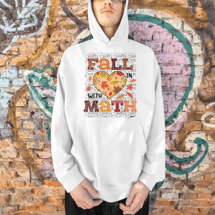 Fall Teacher Fall In Love With Math Math Thanksgiving For Men Women Men Hoodie, gift for family, gift for coworker Fall Teacher Fall In Love With Math Math Thanksgiving For Men Women Men Hoodie, gift for family, gift for coworker