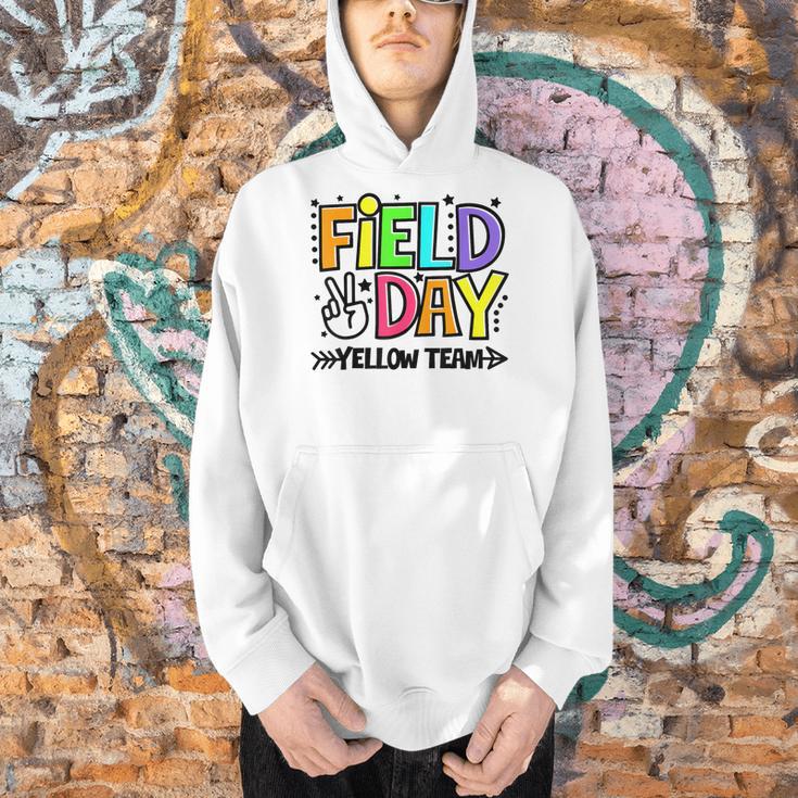 Field Day Yellow Team For Teacher Kids Field Day Games Men Hoodie, gift for family, gift for coworker