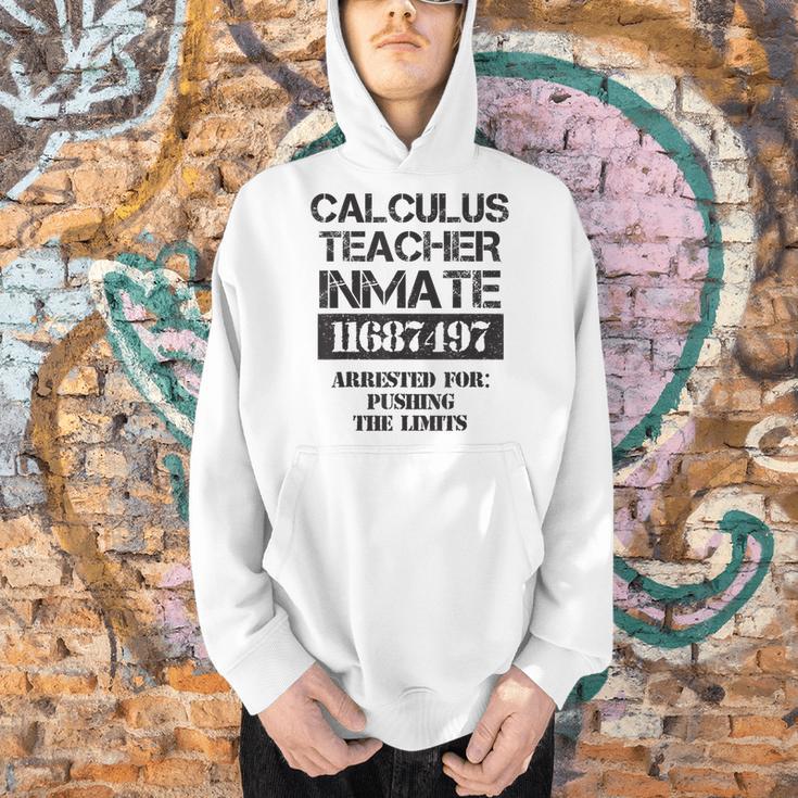 Halloween Calculus Teacher Prisoner Costume Men Hoodie, gift for family, gift for coworker