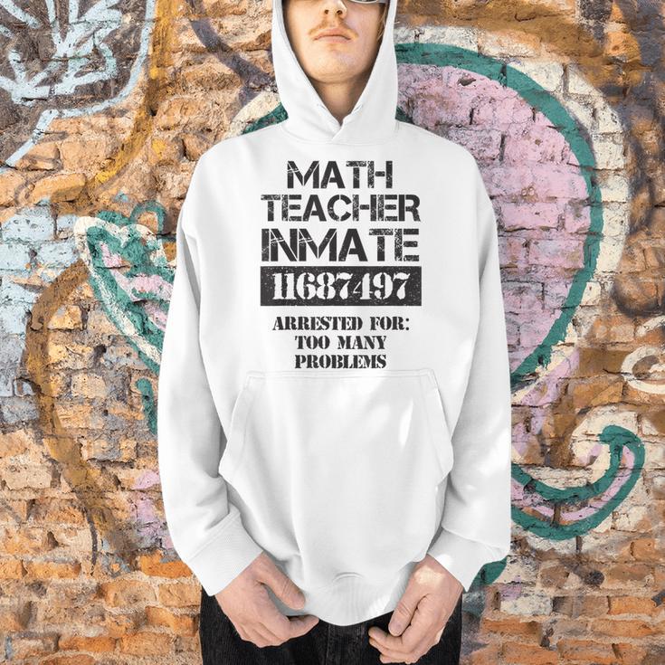 Halloween Math Teacher Prisoner Costume Men Hoodie, gift for family, gift for coworker Halloween Math Teacher Prisoner Costume Men Hoodie, gift for family, gift for coworker