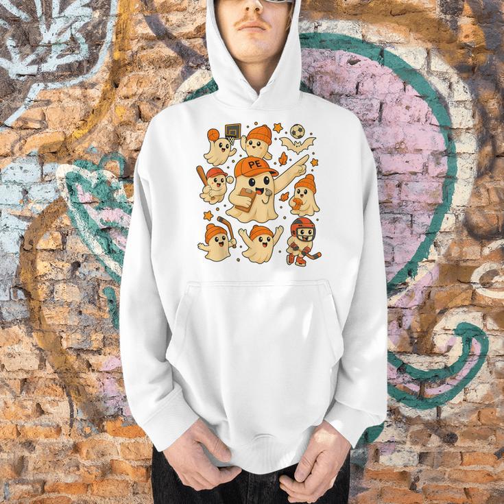 Halloween PE Teacher Costume Ghost Physical Education Men Hoodie, Pe Teacher Hoodies, gift for family, gift for coworker Halloween PE Teacher Costume Ghost Physical Education Men Hoodie, Pe Teacher Hoodies, gift for family, gift for coworker