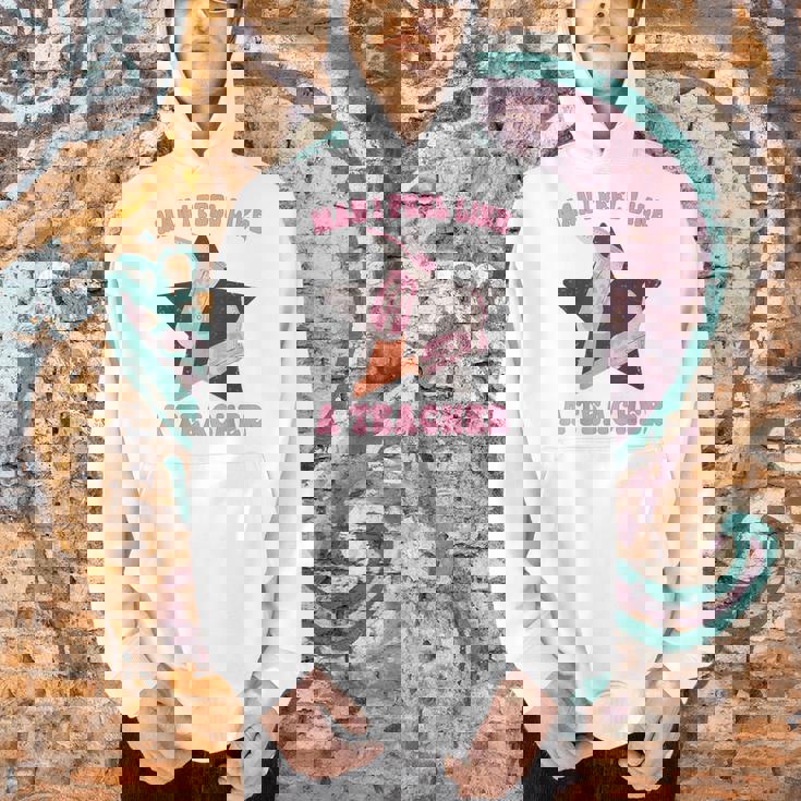 Man I Feel Like A Teacher Retro Western Country Cowgirl Men Hoodie, gift for family, gift for coworker