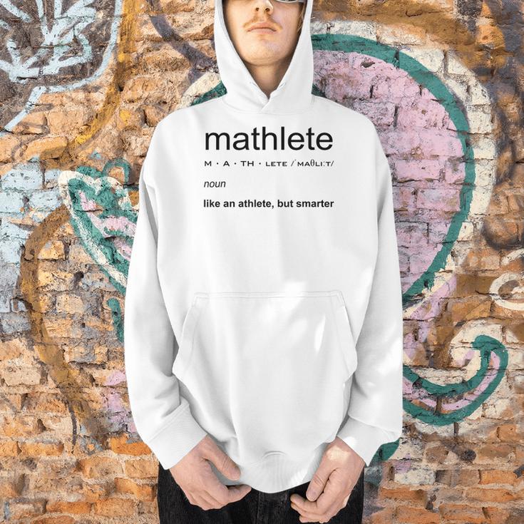 Mathlete Definition Math Math Teacher Nerd Geek Men Women Girls Kids Men Hoodie, gift for family, gift for coworker