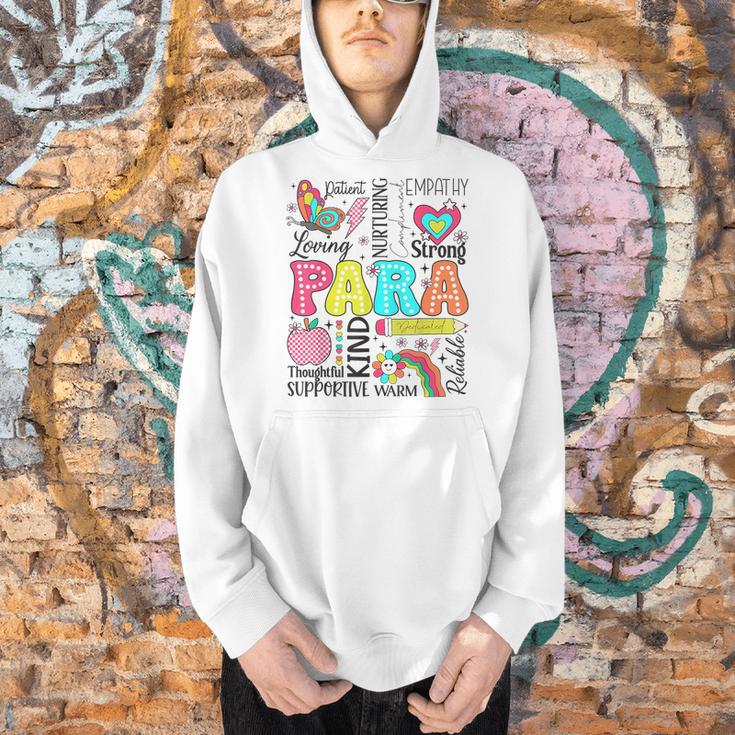 Para Paraprofessional Paraeducator Teacher Back To School Men Hoodie, gift for family, gift for coworker Para Paraprofessional Paraeducator Teacher Back To School Men Hoodie, gift for family, gift for coworker