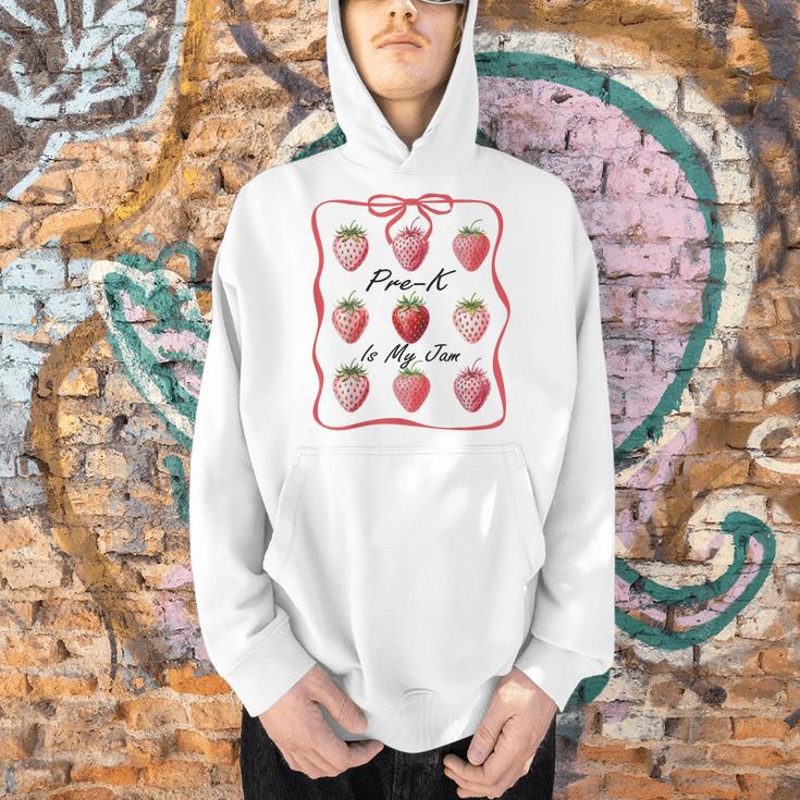 Pre K Is My Jam Teacher Team Crew Preschool Cute Strawberry Men Hoodie, gift for family, gift for coworker Pre K Is My Jam Teacher Team Crew Preschool Cute Strawberry Men Hoodie, gift for family, gift for coworker