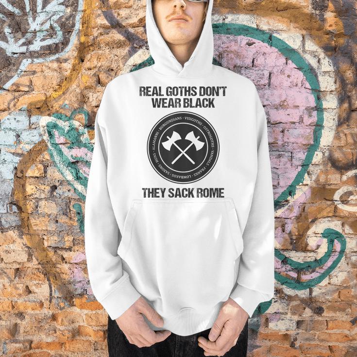 Real Goths Sack Rome History Teacher Men Hoodie, History Teacher Hoodies, gift for family, gift for coworker