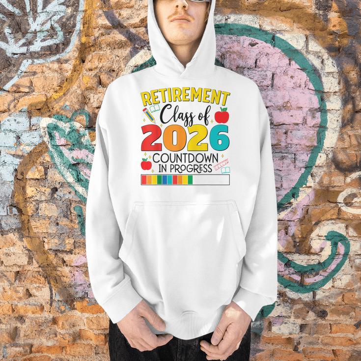Retirement Class Of 2026 Countdown In Progress Teacher Men Hoodie, gift for family, gift for coworker