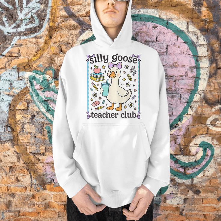 Silly Goose Teacher Club Silly Goose For Teacher Men Hoodie, gift for family, gift for coworker