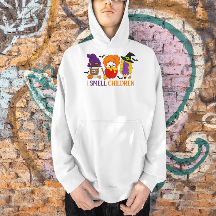 I Smell Children Witch Teacher Halloween Trick Or Teach Men Hoodie, gift for family, gift for coworker