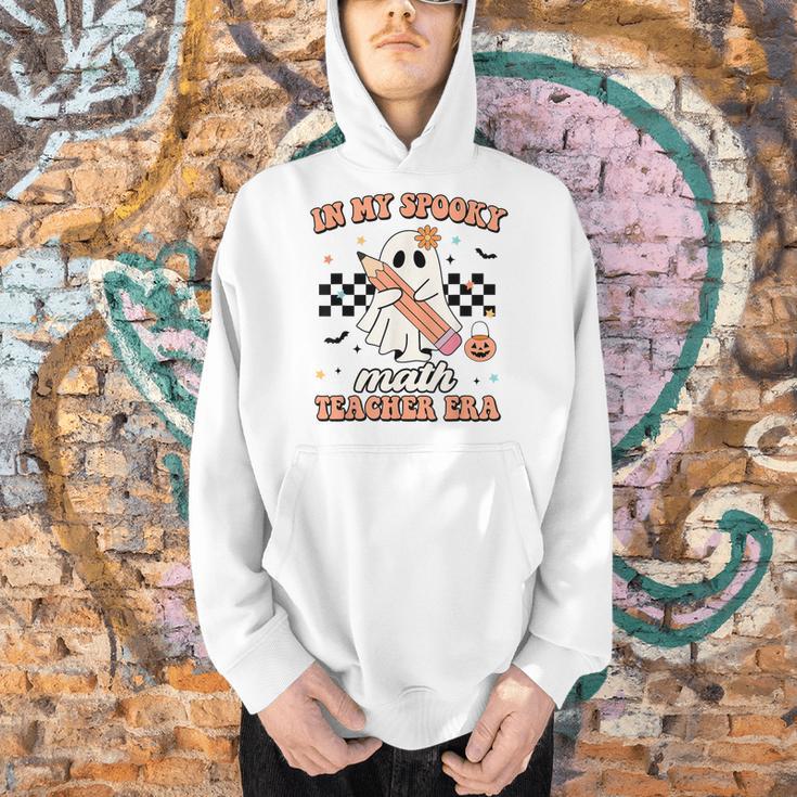 In My Spooky Math Teacher Era Groovy Retro Halloween Costume For Men Women Men Hoodie, Groovy Teacher Hoodies, gift for family, gift for coworker