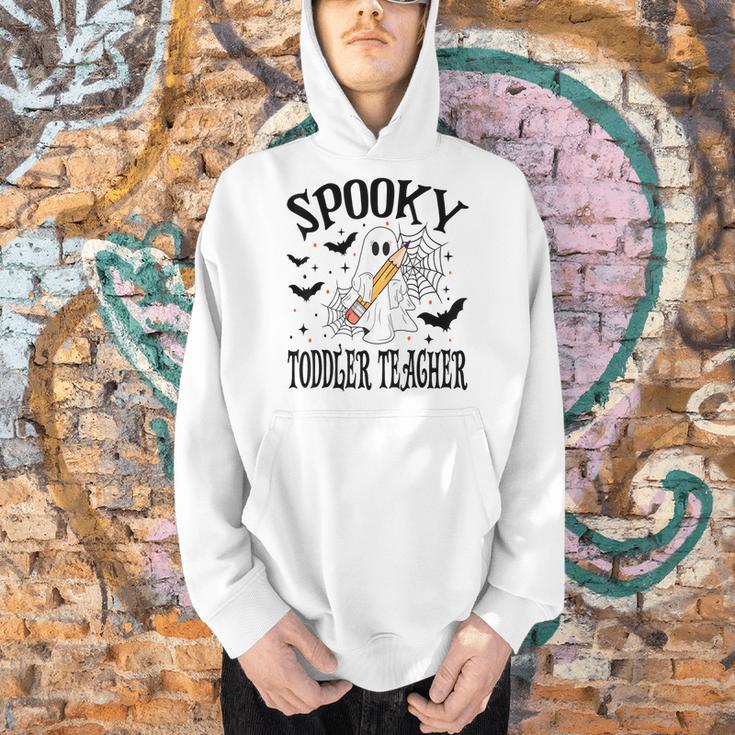 Spooky Toddler Teacher Halloween School Men Hoodie, gift for family, gift for coworker Spooky Toddler Teacher Halloween School Men Hoodie, gift for family, gift for coworker