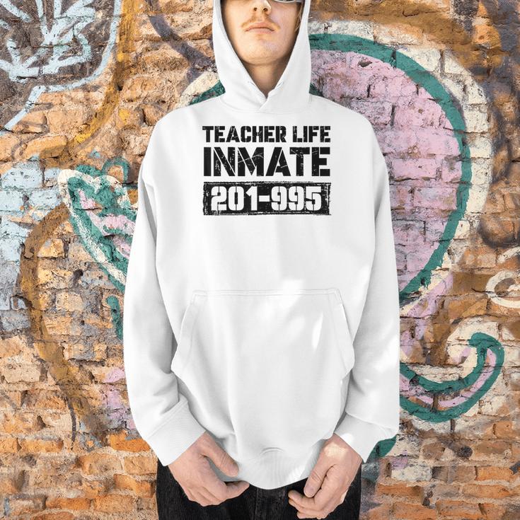 Teacher Life Jail Inmate Prisoner Halloween Costume Men Hoodie, gift for family, gift for coworker Teacher Life Jail Inmate Prisoner Halloween Costume Men Hoodie, gift for family, gift for coworker