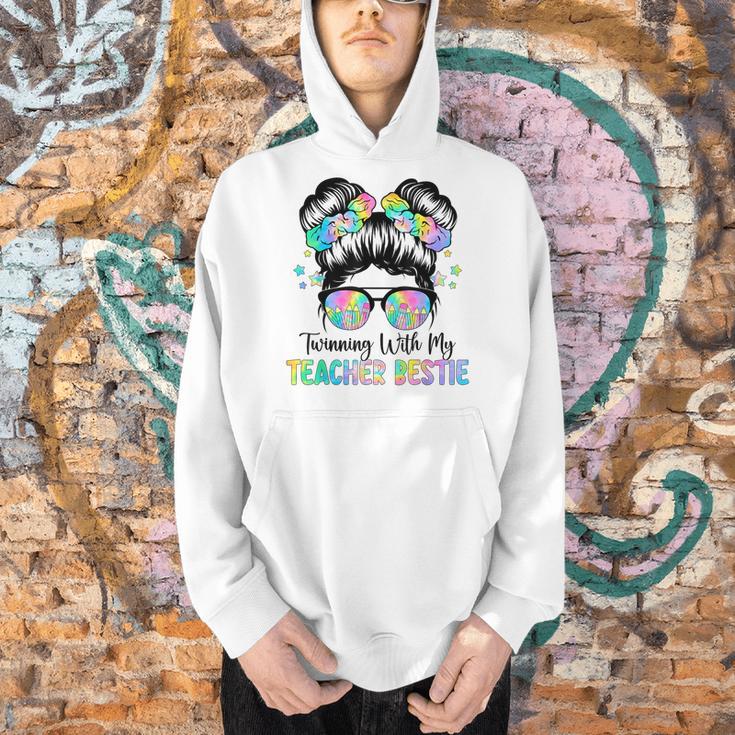 Twin Day Friends Teacher Twinning With My Bestie Men Hoodie, gift for family, gift for coworker Twin Day Friends Teacher Twinning With My Bestie Men Hoodie, gift for family, gift for coworker