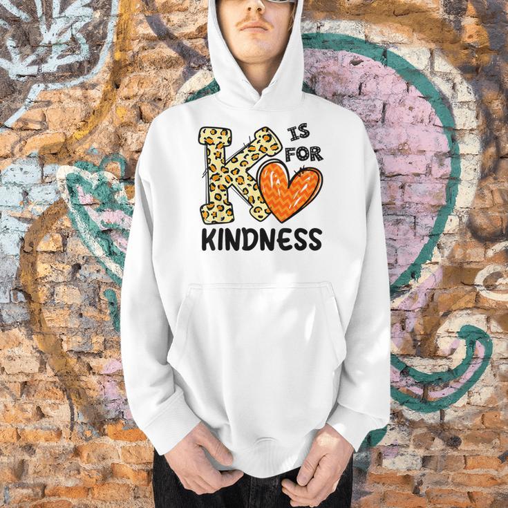 Unity Day K Is For Kindness Anti Bullying Orange Teacher Men Women Kids Men Hoodie, gift for family, gift for coworker Unity Day K Is For Kindness Anti Bullying Orange Teacher Men Women Kids Men Hoodie, gift for family, gift for coworker