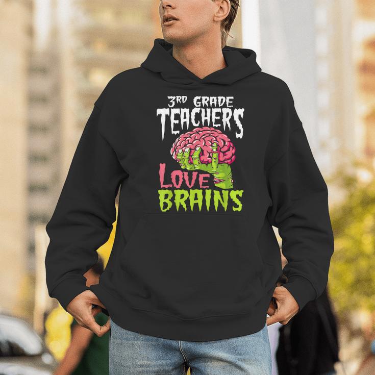 3rd Grade Teachers Love Brains Zombie Teacher Halloween Men Hoodie, funny gift 3rd Grade Teachers Love Brains Zombie Teacher Halloween Men Hoodie, funny gift