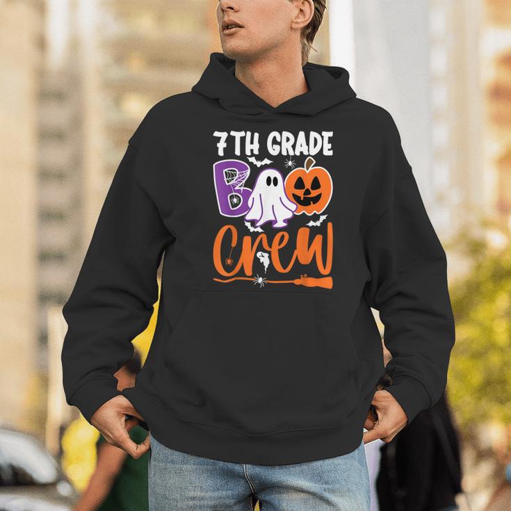 7th Grade Boo Crew Teacher Student Halloween Costume Men Hoodie, funny gift