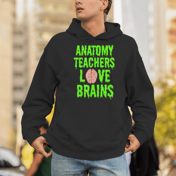 Anatomy Teachers Love Brains Halloween Teacher Costume Shirt Men Hoodie, funny gift