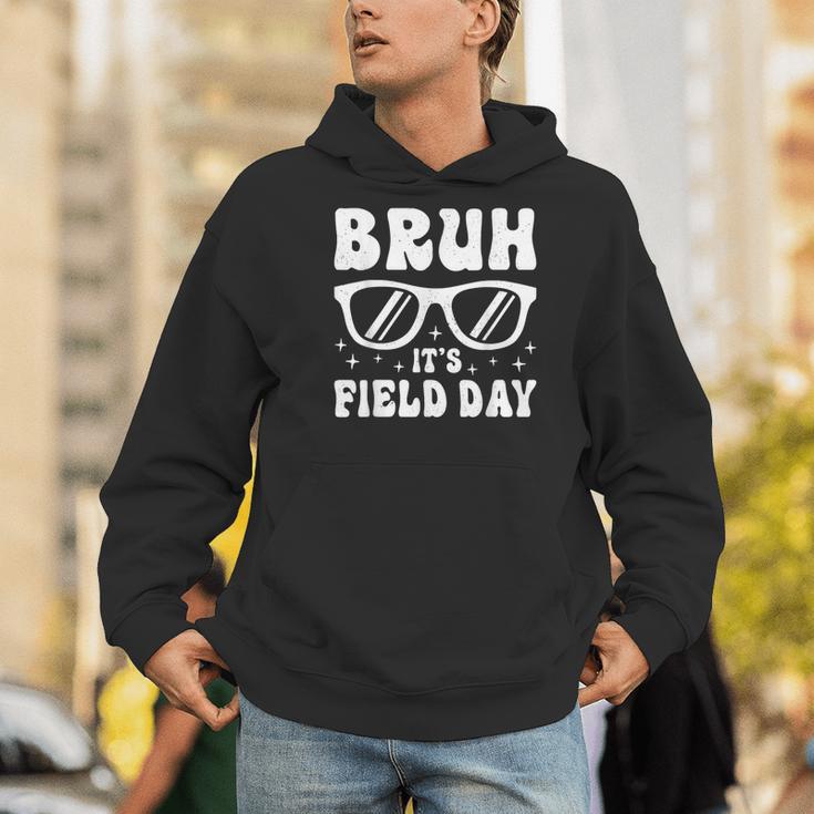 Bruh It's Field Day Teacher Boys Girls Kids Happy Field Day Men Hoodie, funny gift