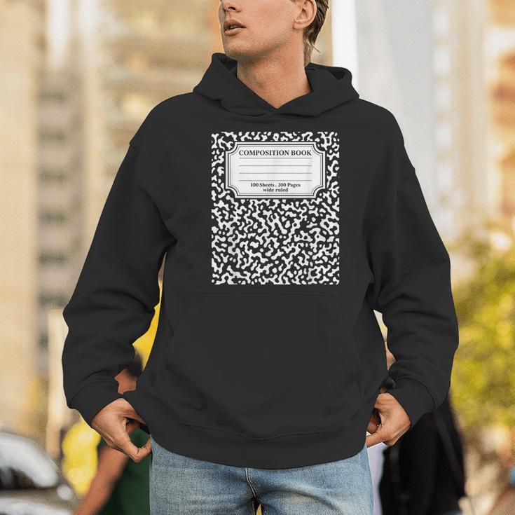 Composition Notebook Matching Group Halloween Teachers Men Hoodie, funny gift Composition Notebook Matching Group Halloween Teachers Men Hoodie, funny gift