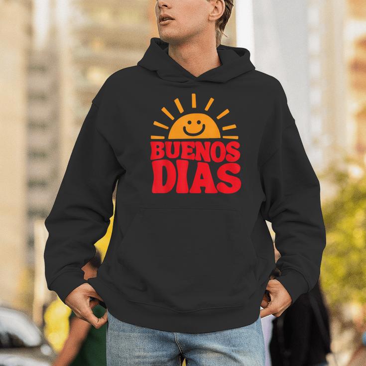 Cute Bilingual Spanish Teacher Buenos Dias Sunshine Men Hoodie, funny gift Cute Bilingual Spanish Teacher Buenos Dias Sunshine Men Hoodie, funny gift