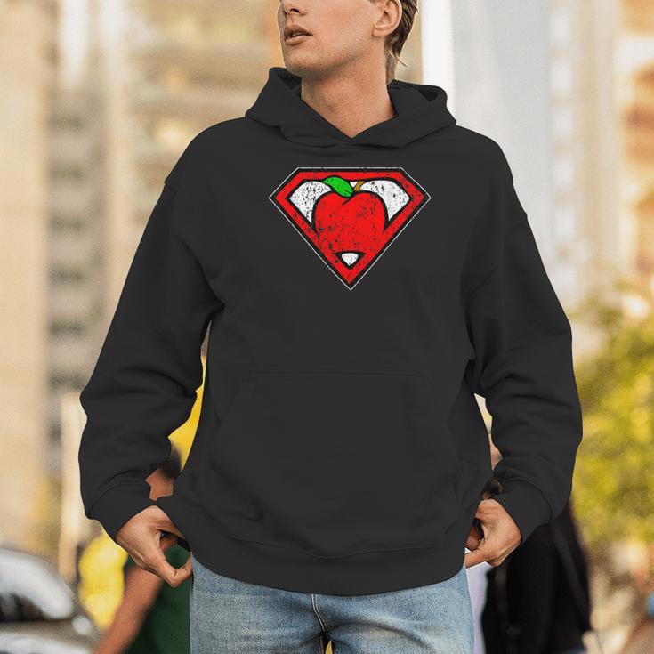 Cute Distressed Super Teacher Superhero Apple Shirt Men Hoodie, Super Teacher Hoodies, funny gift Cute Distressed Super Teacher Superhero Apple Shirt Men Hoodie, Super Teacher Hoodies, funny gift