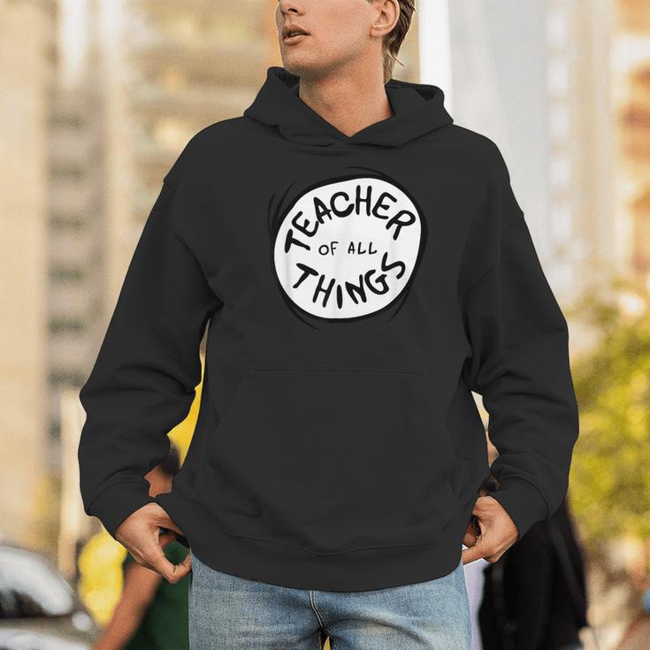 Dr Seuss Teacher Of All Things Red Emblem Men Hoodie, funny gift Dr Seuss Teacher Of All Things Red Emblem Men Hoodie, funny gift