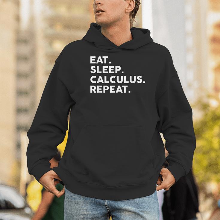 Eat Sleep Calculus Repeat Mathematics Math Teacher Men Hoodie, funny gift