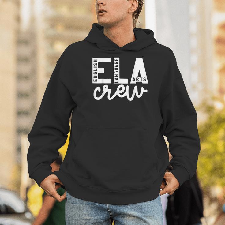 English Language Art Teacher Crew ELA Squad English Teacher Men Hoodie, English Teacher Hoodies, funny gift